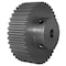 B&B Manufacturing 40-5P15-6A4, Timing Pulley, Aluminum, Clear Anodized,  40-5P15-6A4 - alternate 1